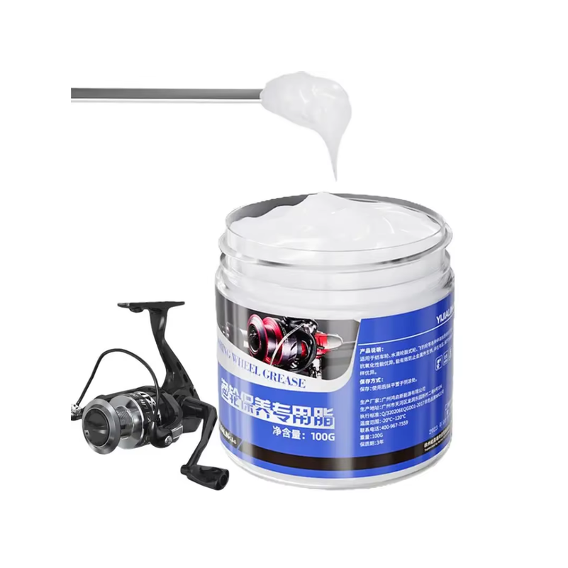 Reel Lubricant - ชุดจาระบีสำหรับรอกตกปลา จาระบีสำหรับรอกตกปลา 100 กรัม น้ำมันสำหรับรอกตกปลา อุปกรณ์ดูแลรอกตกปลาที่มีประสิทธิภาพ