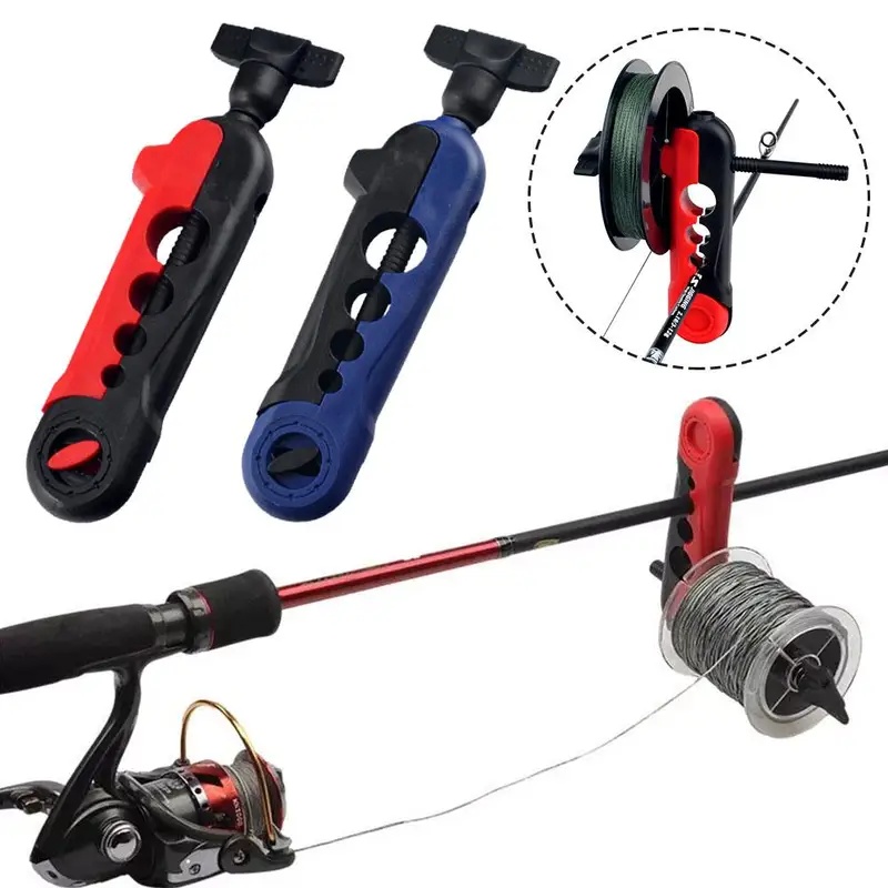 Baitcasting Reel - เครื่องม้วนสายเบ็ดแบบพกพา ที่เก็บสายเบ็ด ที่ยึดคันเบ็ด เครื่องม้วนสายเบ็ด รอกสปินนิ่ง รอกเบทคาสติ้ง