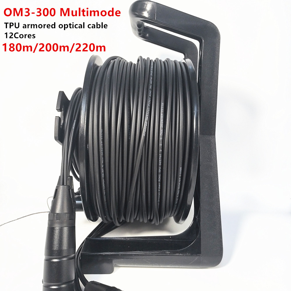 สายใยแก้วนำแสงแบบหลายโหมด OM3, - Reel Cover บทวิจารณ์และราคา
