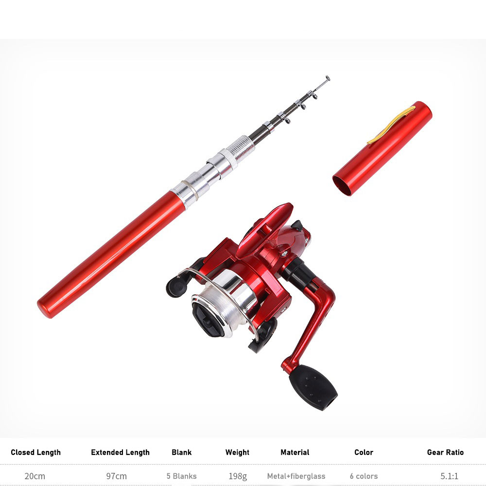 คันเบ็ดตกปลาขนาดเล็กแบบปากกา พ - Penn Reel Fierce บทวิจารณ์และราคา